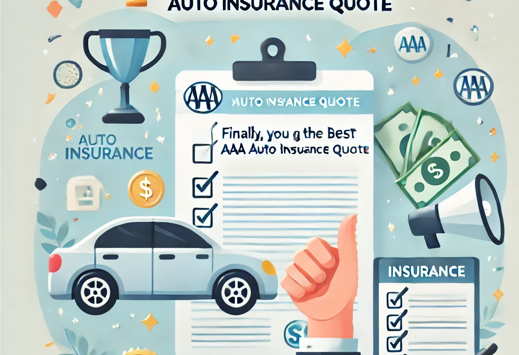 Finally, you get the best AAA auto insurance quote