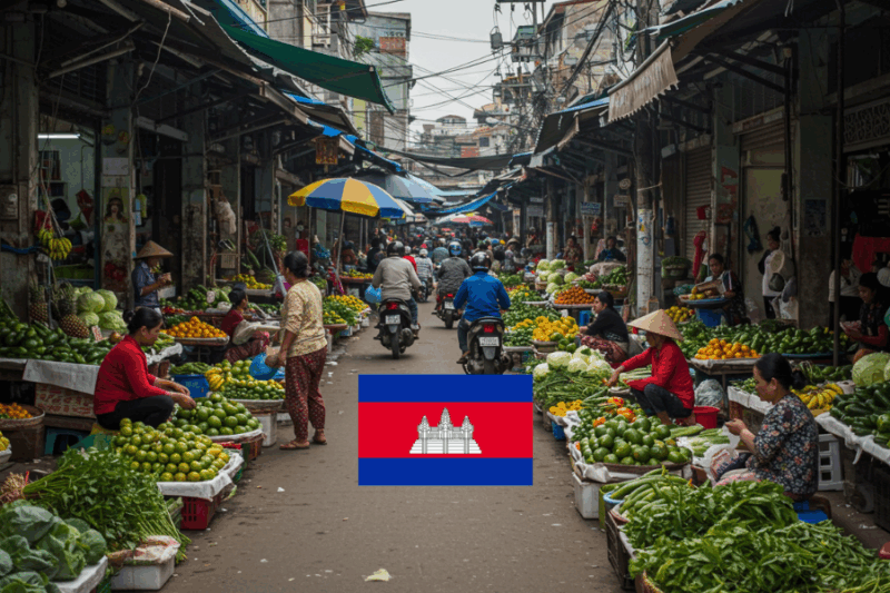 Exploring the Street Markets of Phnom Penh
