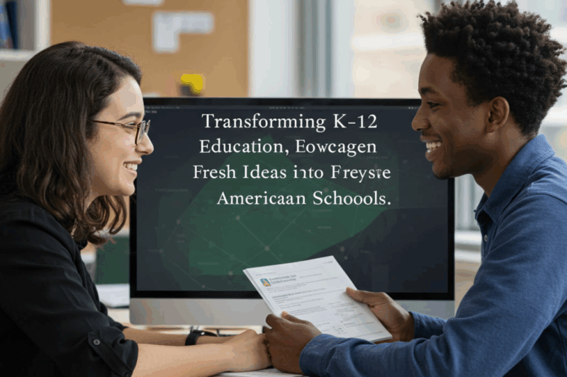 Transforming K-12 Education: Fresh Ideas in American Schools
