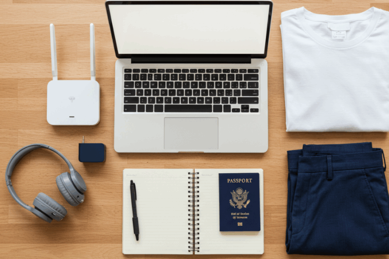 Packing Essentials for Digital Nomads on the Move